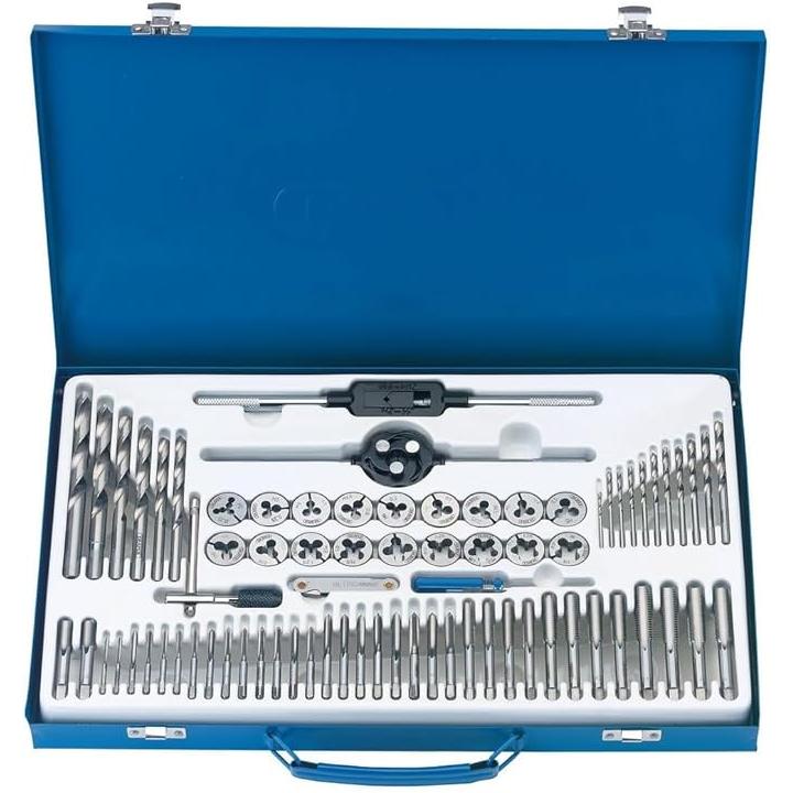 Draper Combination Tap and Die Set Metric and BSP - 76 Piece