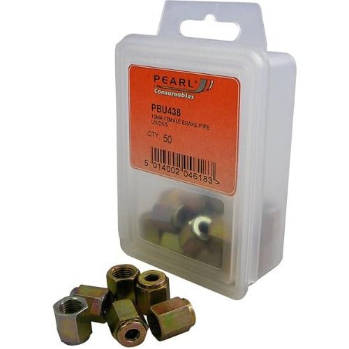 Pearl M10 Female - Brake Pipe Unions - 10mm