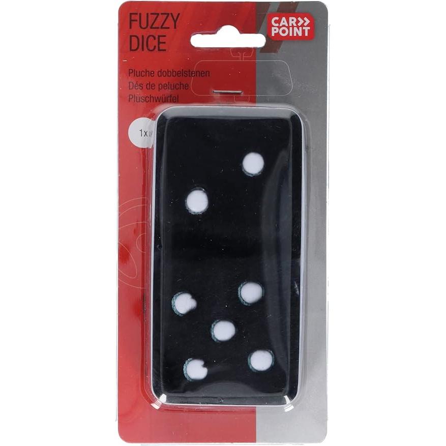 Carpoint Fuzzy Dice - Black