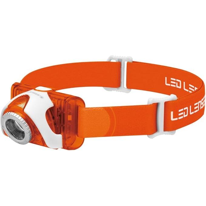 Ledlenser SEO3 Headtorch Orange