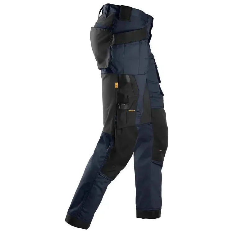 Snickers 6241 All Round Black Holster Work Trousers Aw Stretch