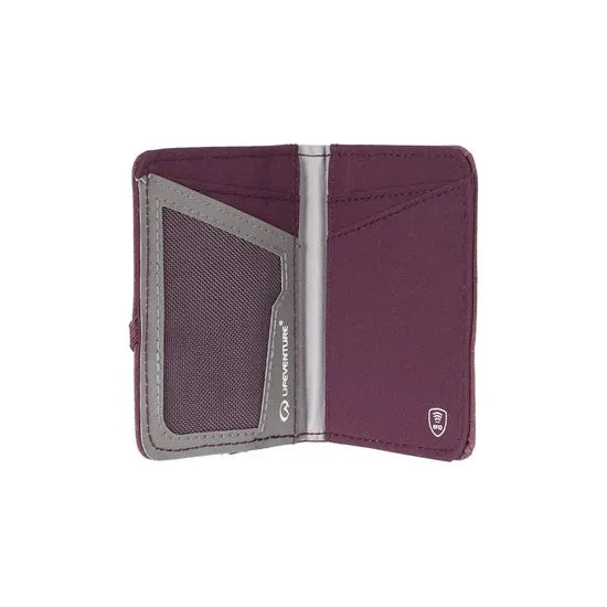 Lifesystems Rfid Wallet Card Aubergine