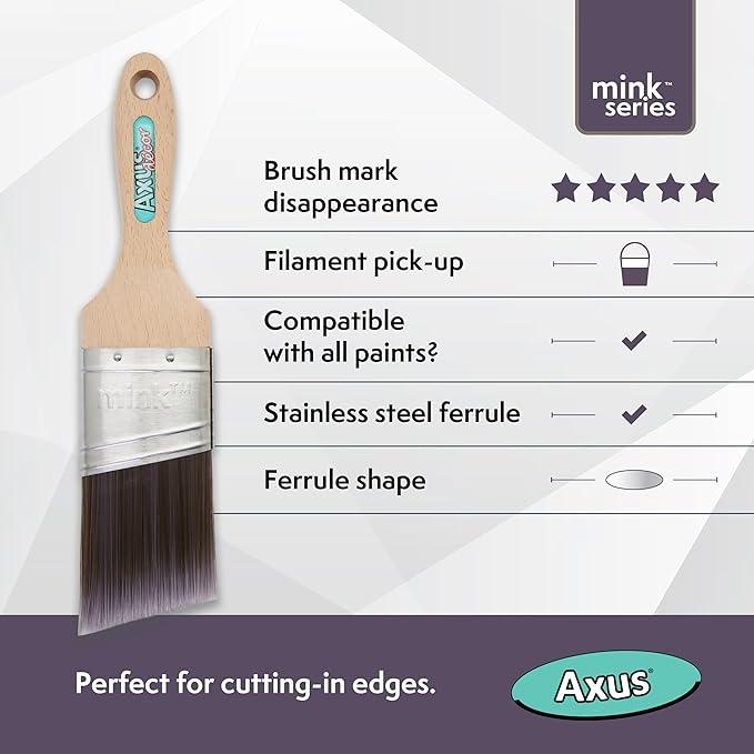 Axus Decor Mink Series - Silk Touch Brush