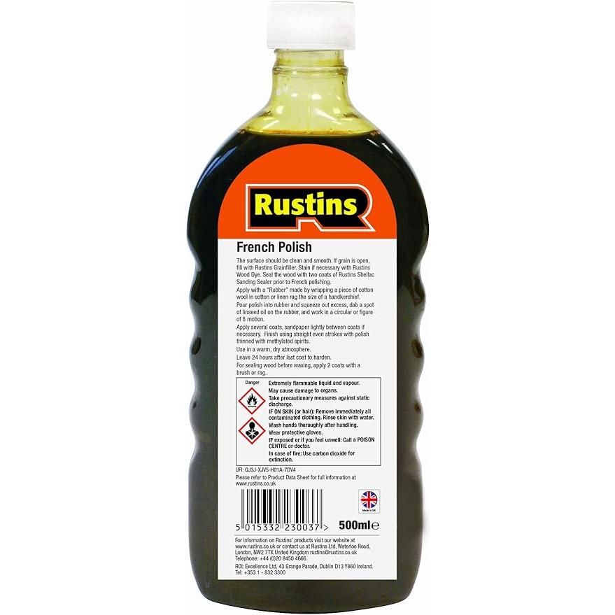 Rustins French Polish | Brown - 300ml