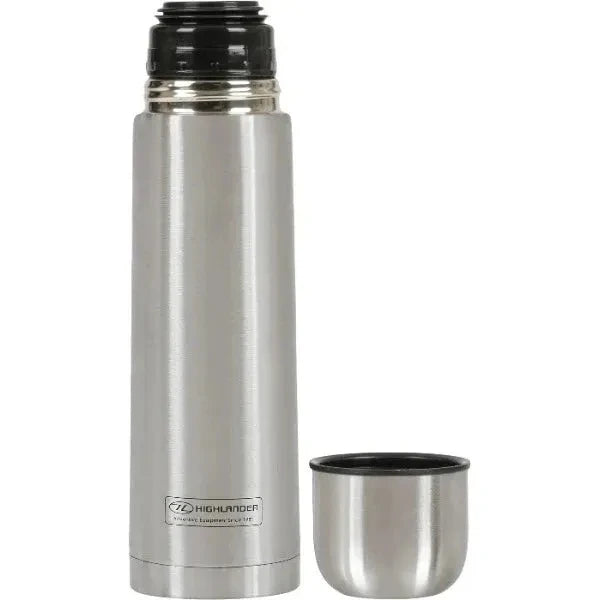 Highlander Flask - 1L Silver