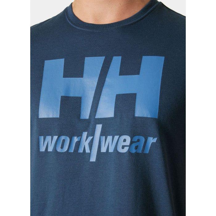 Helly Hansen Classic Logo T-Shirt - Deep Steel Blue