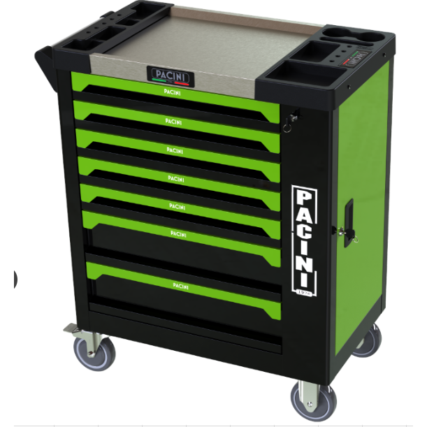 Pacini Tool Chest on Wheels & Full Set of Tools