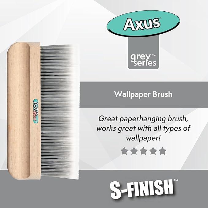 Axus Decor S-Finish Wallpaper Brush- Grey Series - 3"