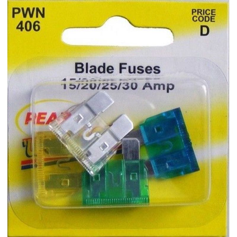 Wot-Nots Blade Fuses 15,20,25 & 30amp