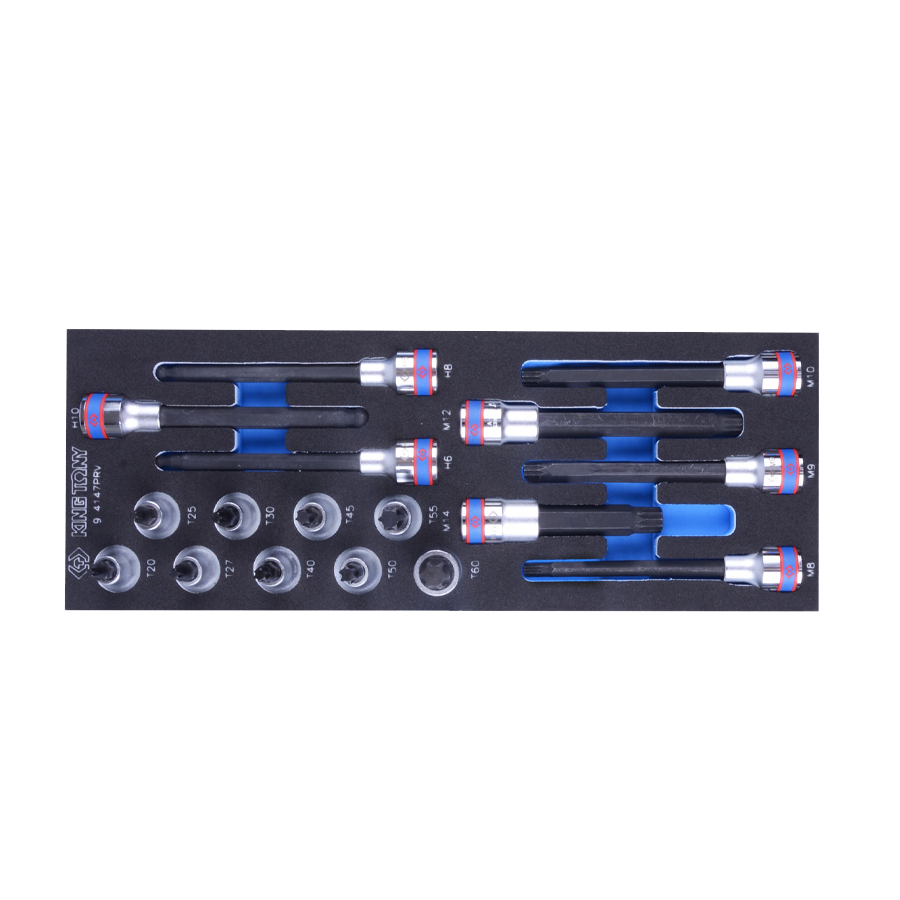 King Tony 934-010MRVD Tool Trolley Set in EVA Foam - 286pc