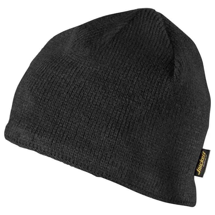 Snickers 9084 Logo Beanie Black