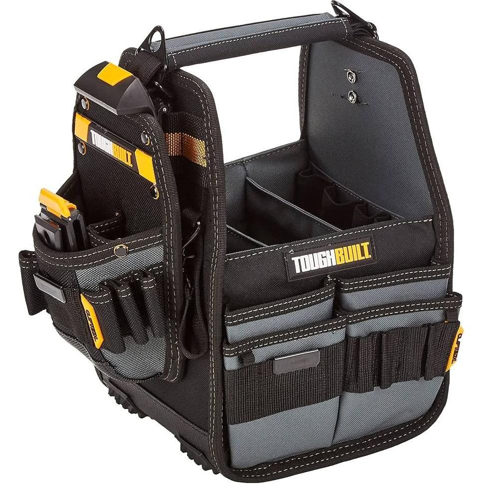 Toughbuilt 8'' Tote + Pouch With Cliptech