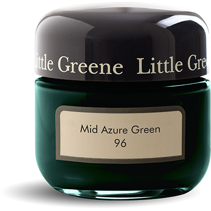 Little Greene Mid Azure Green Paint 096