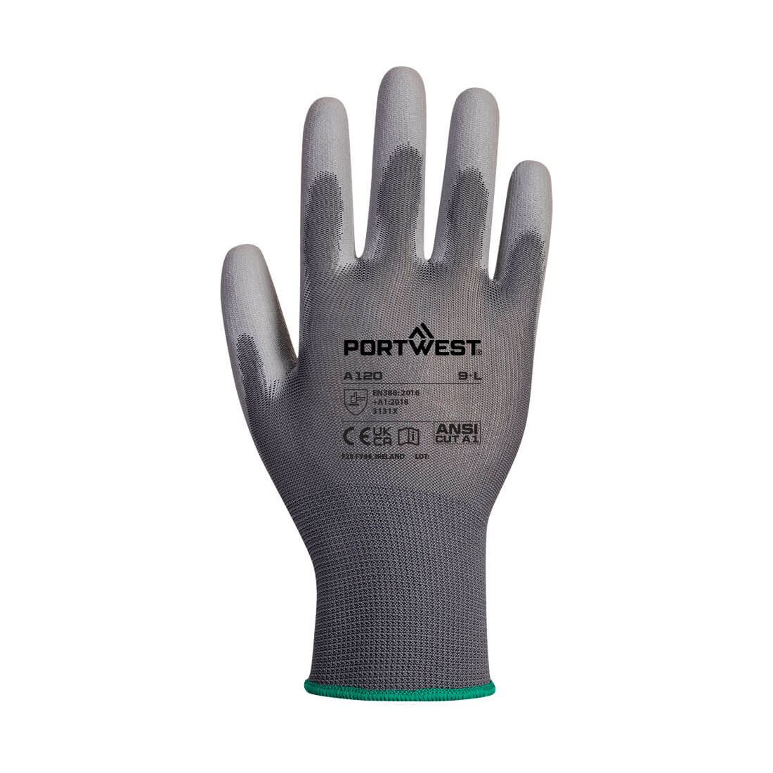 Portwest PU Palm Glove Grey