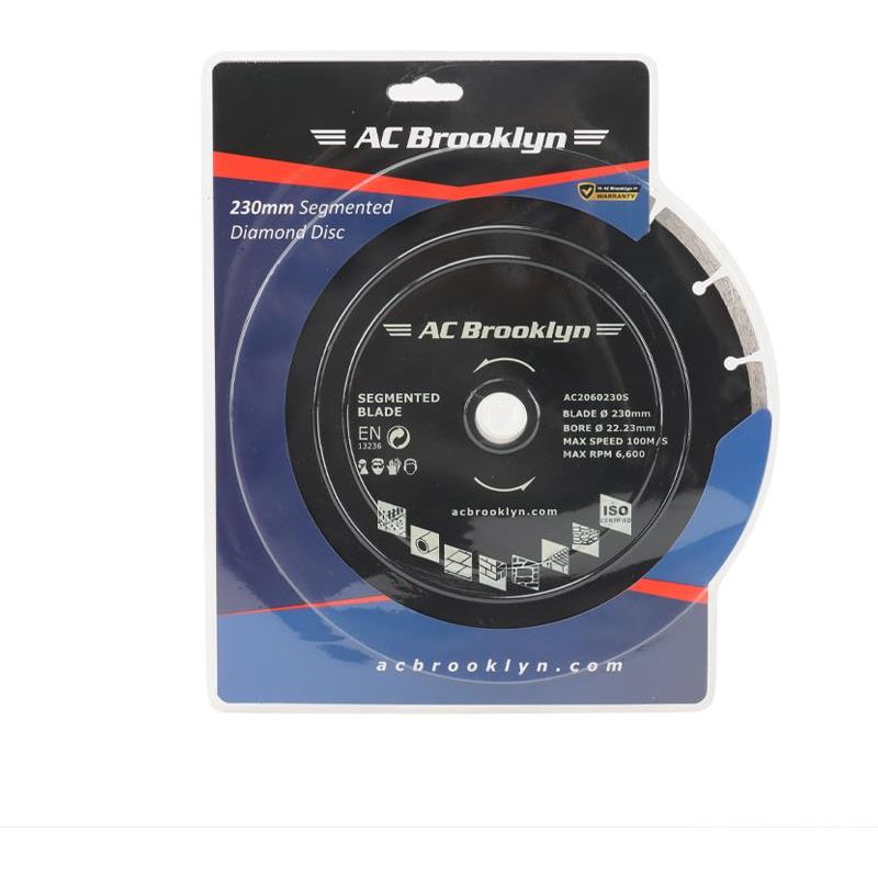 AC Brooklyn 230mm Segmented Diamond Disc