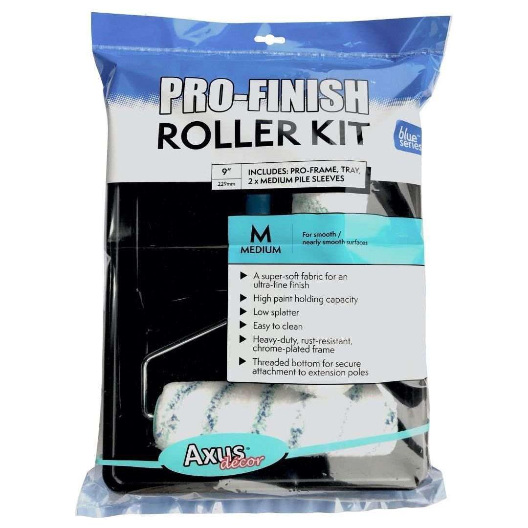 Axus Decor Pro Finish  Roller Kit - 4 Piece