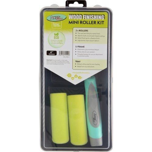 Axus Decor Lime Series Wood Finishing Roller Kit - 5PC