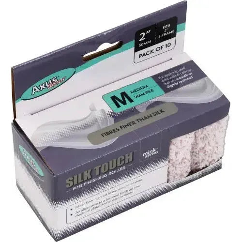 Axus Decor Silk Touch Roller, Medium Pile - Mink Series | 10 pack