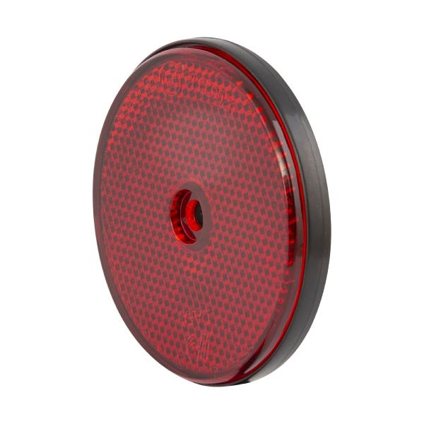 Genfitt Red Round Reflector - 60mm