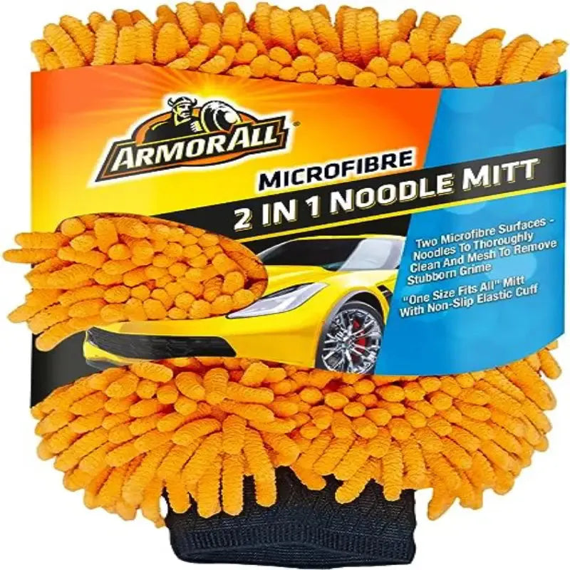 Armorall Microfibre 2 in 1 Noodle Mitt