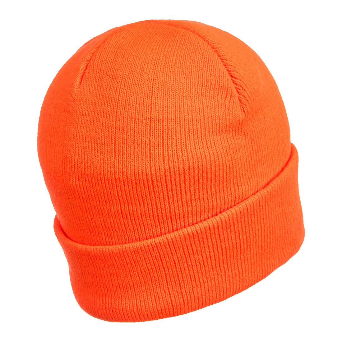 Portwest Beanie Led Head Light USB Rechargeable Orange