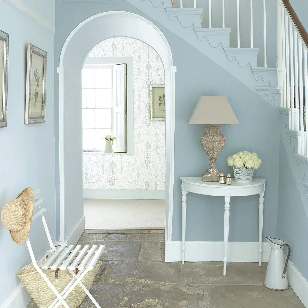 Little Greene Bone China Blue Mid Paint 183