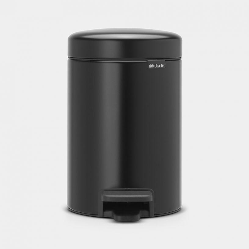 Brabantia Newicon Pedal Bin - 3L - Matt Black