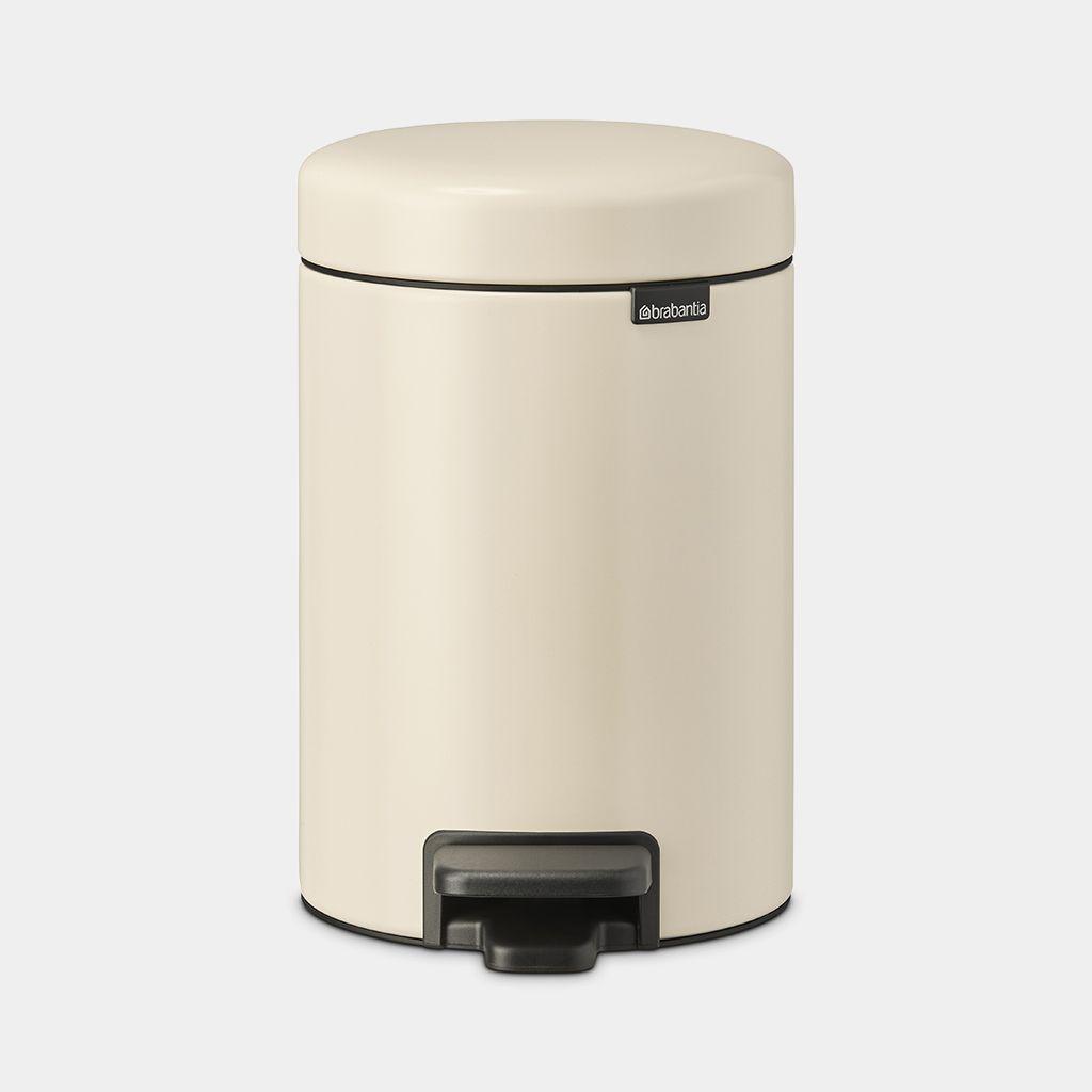 Brabantia Newicon Pedal Bin - 3L - Soft Beige