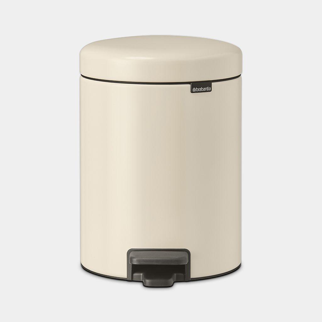 Brabantia Newicon Pedal Bin - 5L - Soft Beige