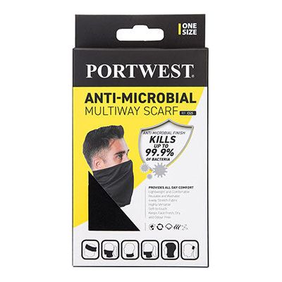 Portwest CS25 Anti Microbial Scarf