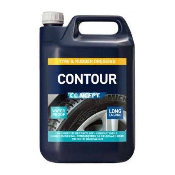 Concept Contour Tyre & Rubber Dressing - 5L