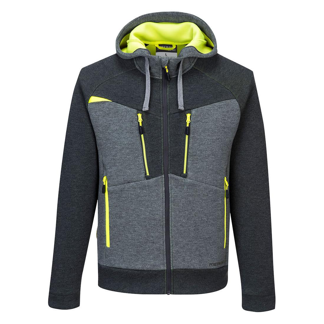 Portwest DX472 Zipped Hoodie Grey