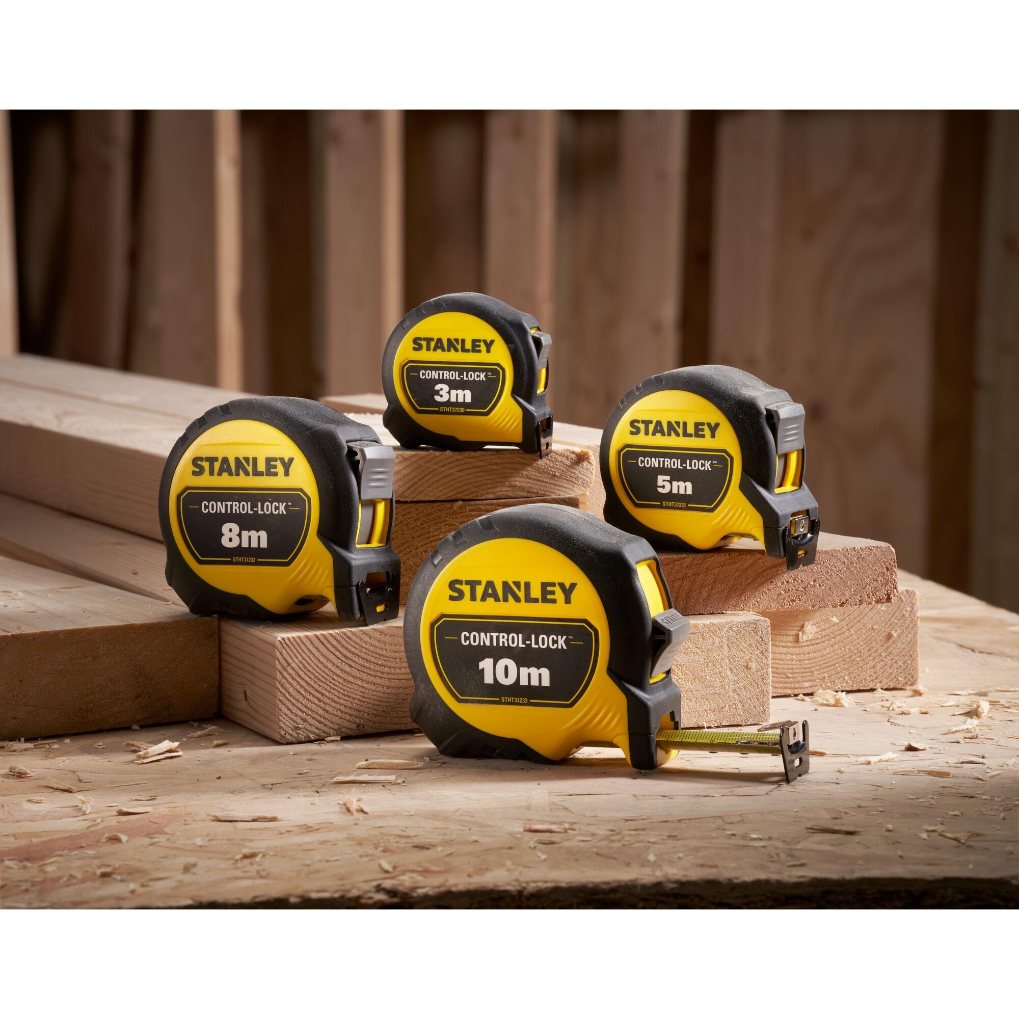 Stanley Tylon Pocket Measuring Tape - 3M, 5M or 8M