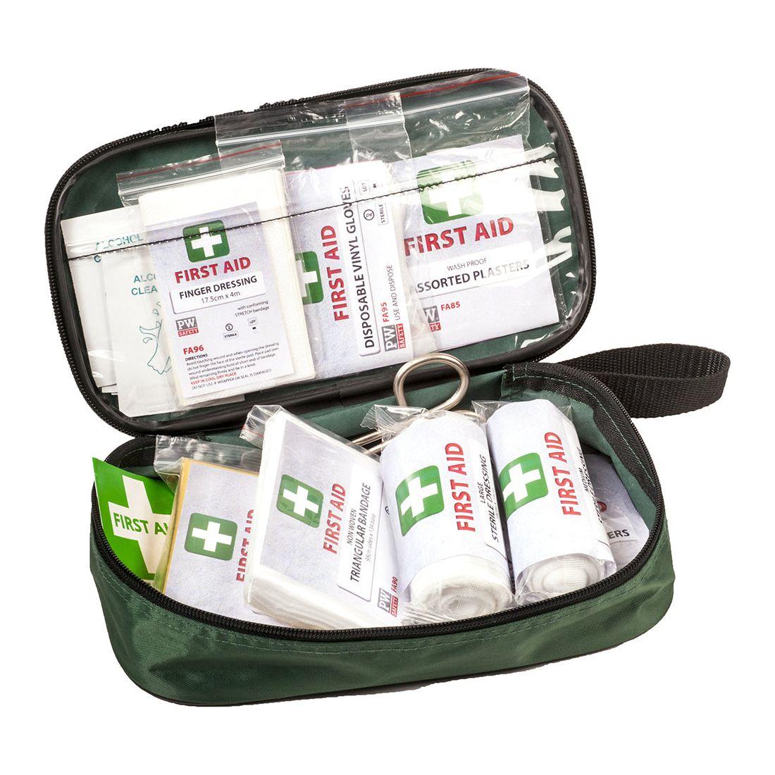 Portwest Vehicle First Aid Kit 8 Green 