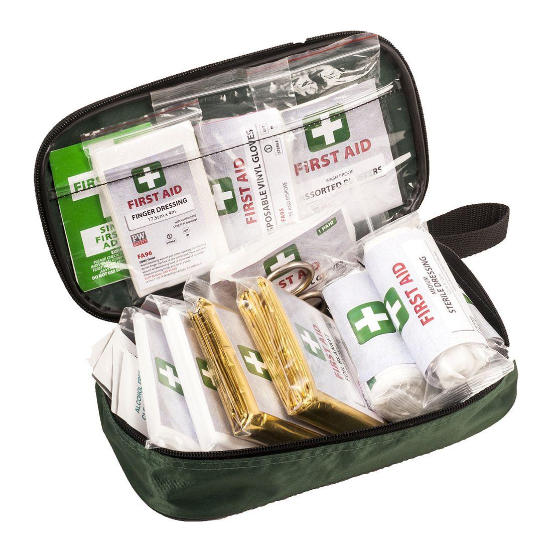 Portwest Vehicle First Aid Kit 16 Green