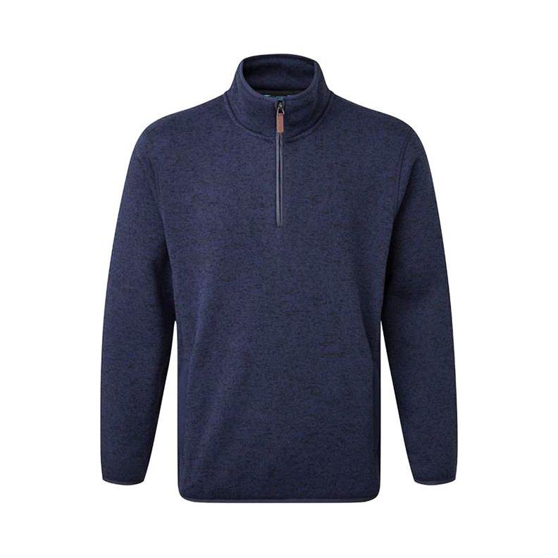 Tuffstuff Fortress Easton Zip Sweater Navy