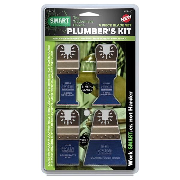 Smart H4PMK Trade 4 Piece Plumbers Kit