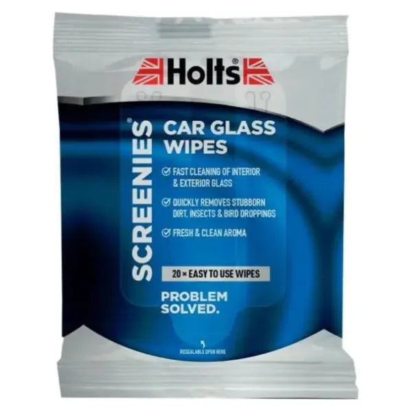 Holts Screenies Car Glass Wipes - Pack of 20