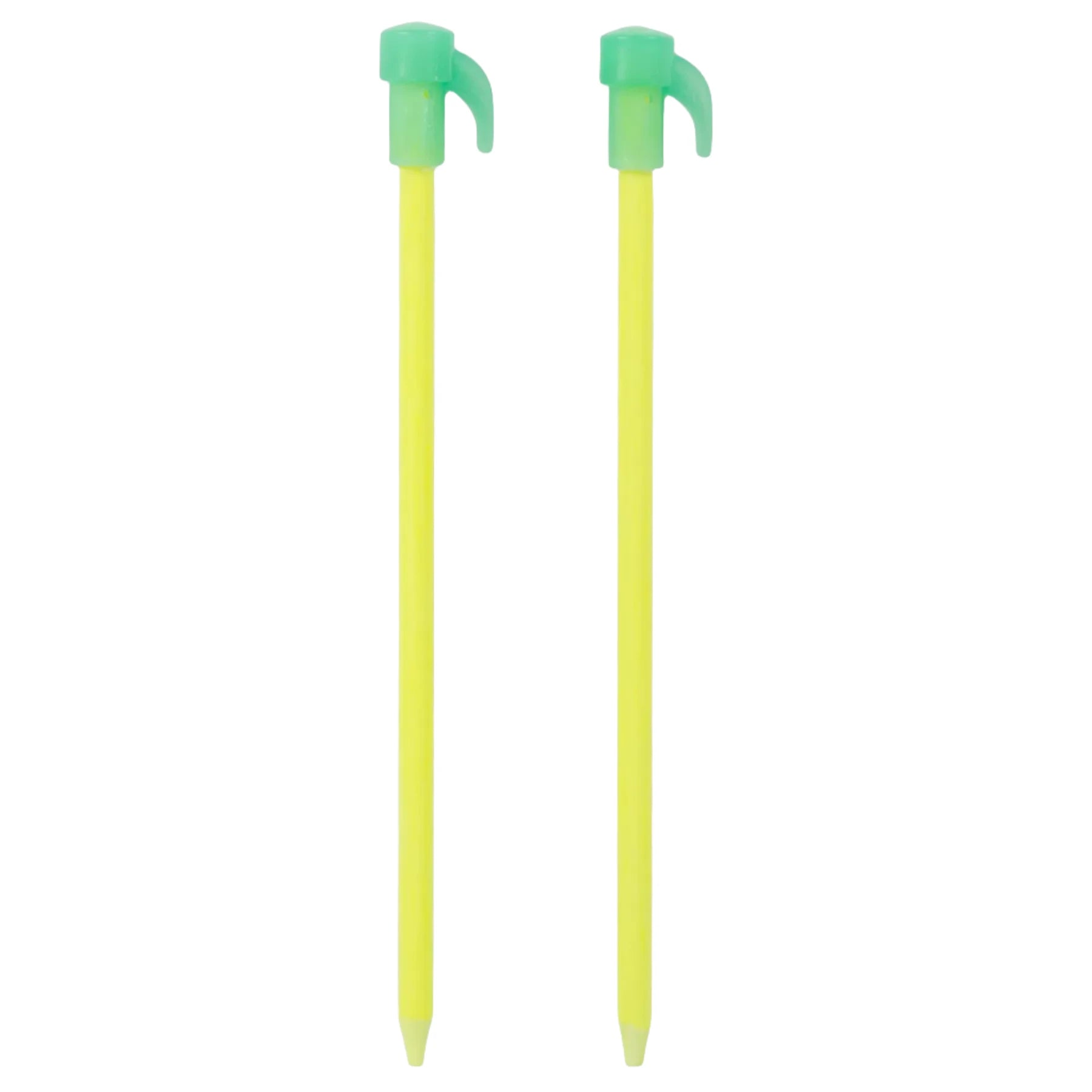 Highlander Fluorescent Tent Peg - 200mm - Pack of 6