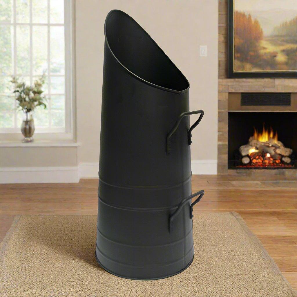 Home Collection Coal Hod - Black