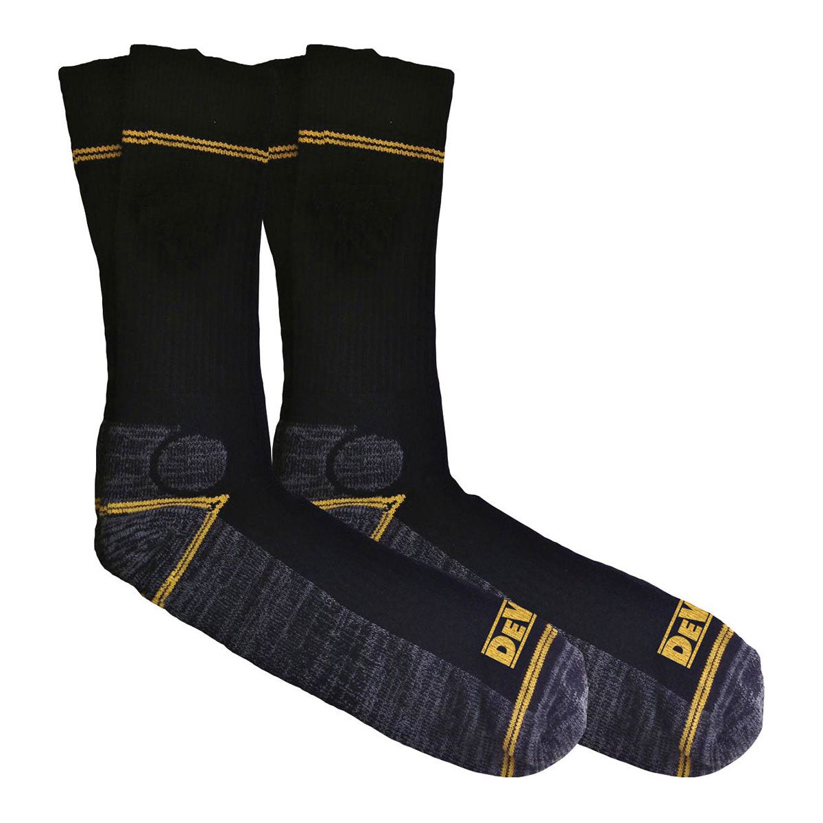 DeWalt Hydro Socks Twin Pk - Black