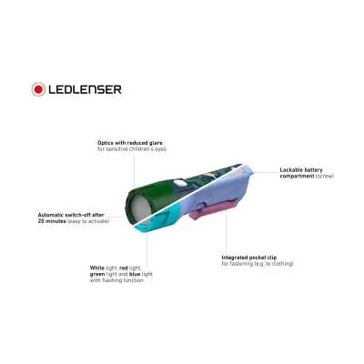 Ledlenser Kidbeam4 70 Purple