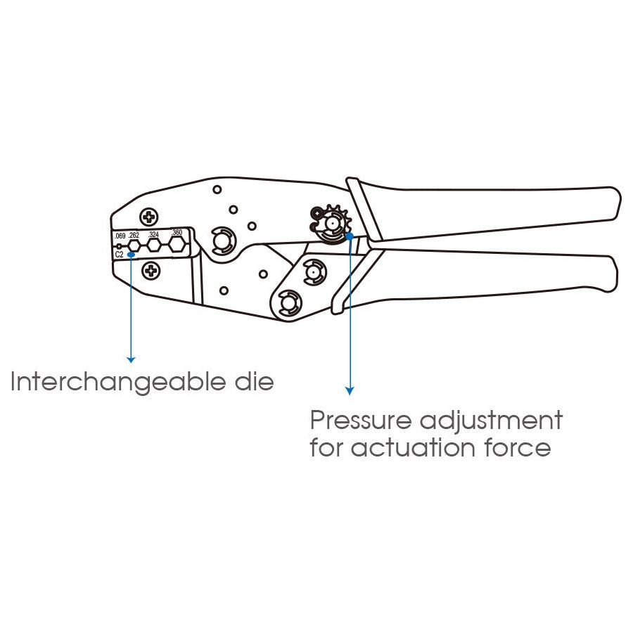 King Tony 67G Rachet Crimping Tool