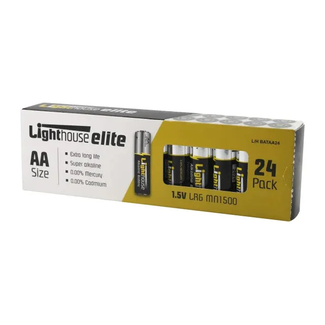 Lighthouse AA Battery Pack 24 Pack