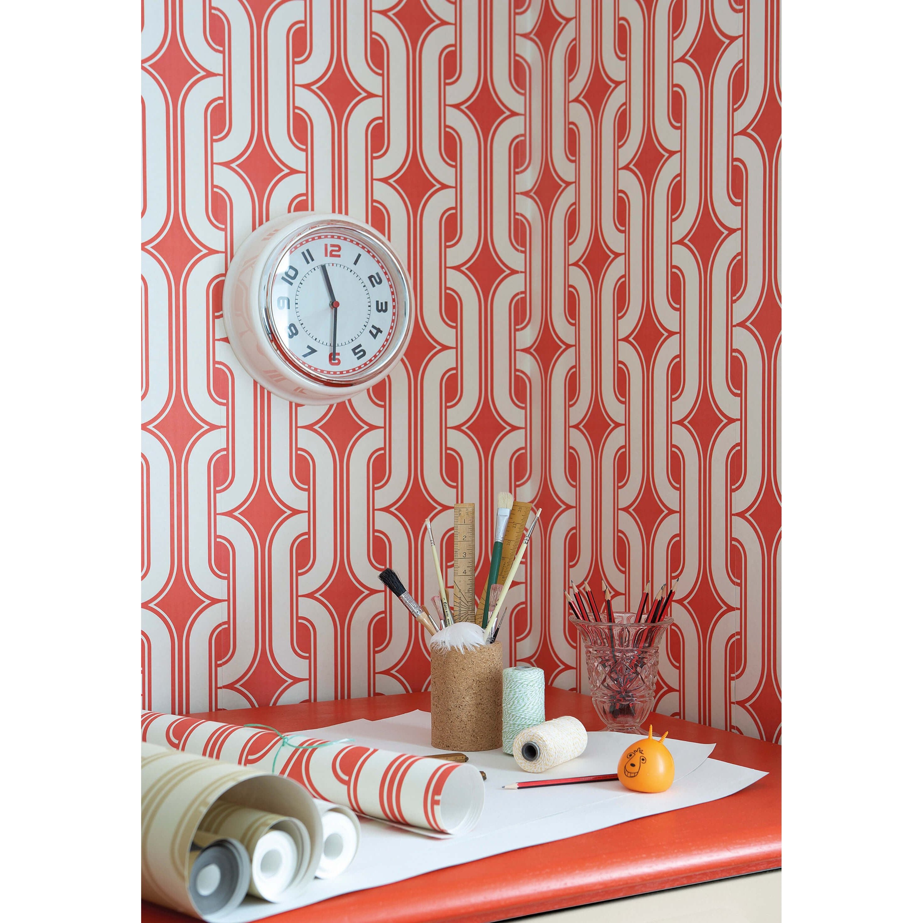 Little Greene Atomic Red Paint 190