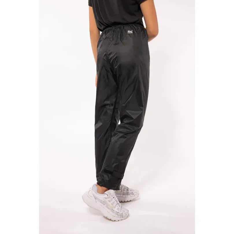 Mac in a Sac 2 Kids Packable Overtrousers Black