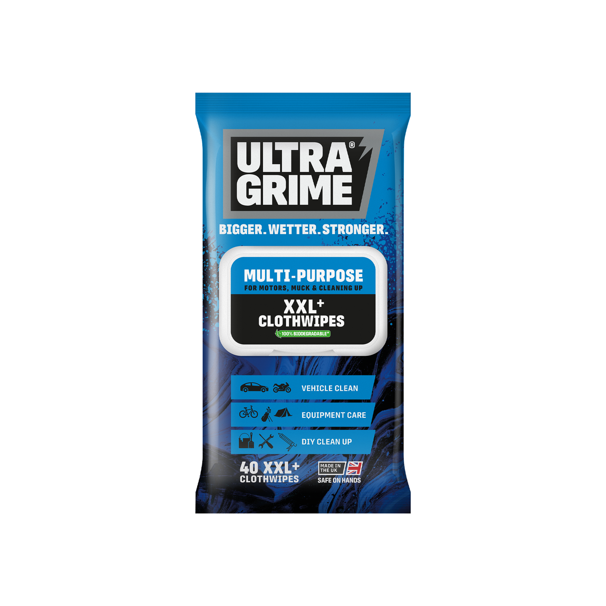 UltraGrime Life Multi-Purpose Original Clothwipes 40pk