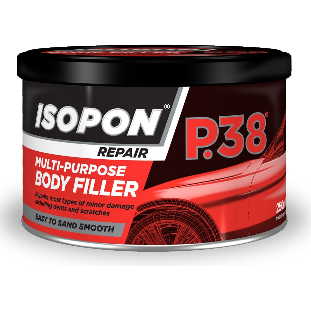 Isopon P38 Easy Sand Body Filler - 120ml