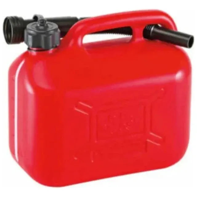 SRL Red Plastic Petrol Can - 5L