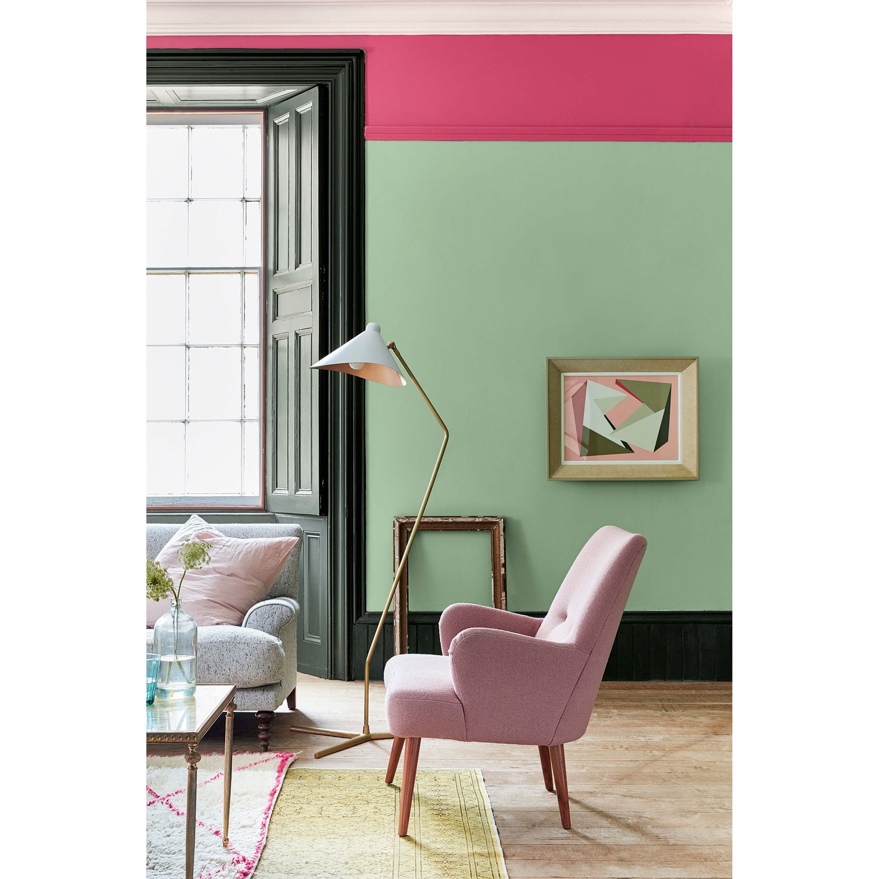 Little Greene Pea Green Paint 91